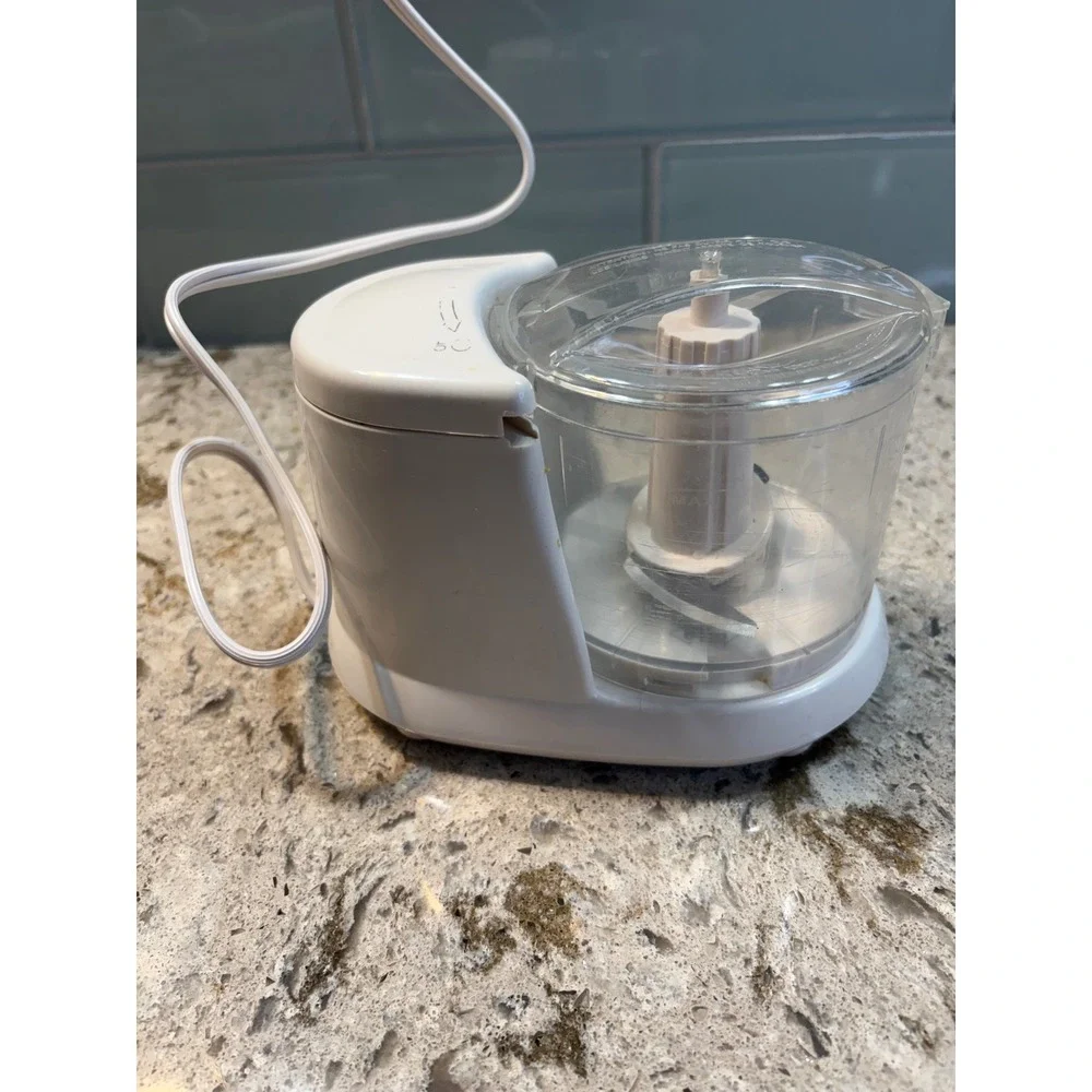 Proctor Silex 1.5‎ Cup Food Chopper White Electric Mini Food Processor 72500R